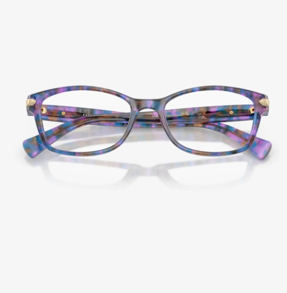 Coach Confetti Pattern Eyeglass Frames - image 1